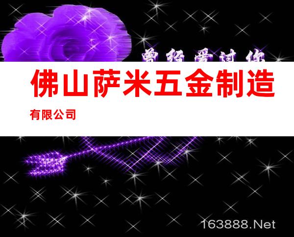 佛山萨米五金制造有限公司